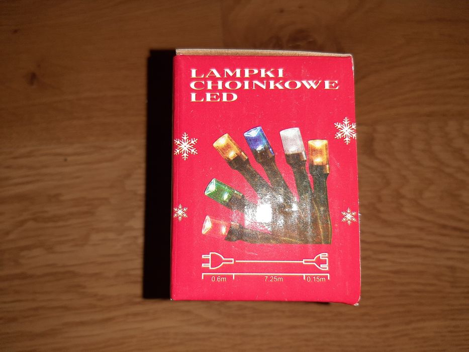 Lampki choinkowe led