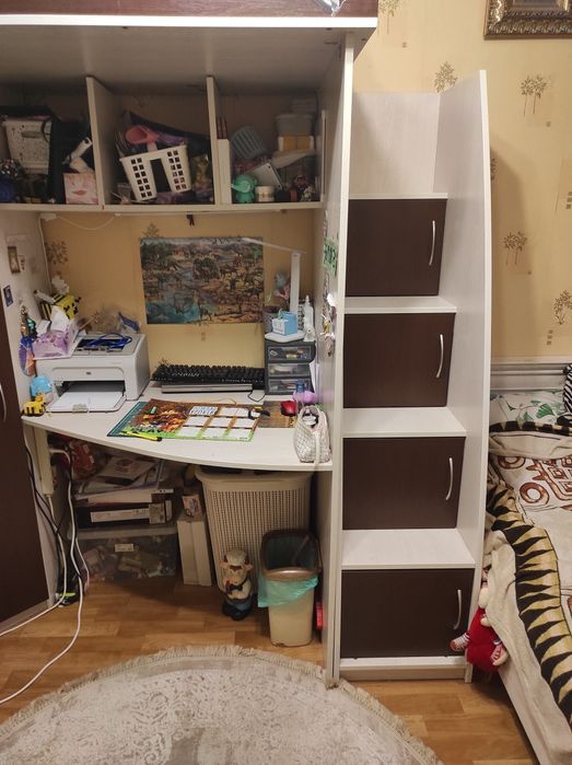 Ліжко горище (чердак, гірка)+ матрац