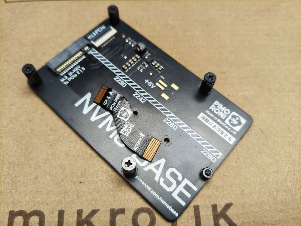 Raspberry pi 5 akcesoria, pimoroni, obudowa, adapter
