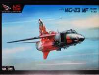 Model kartonowy:  MSModel 015: samolot MiG-23 MF "Hell Fighter"