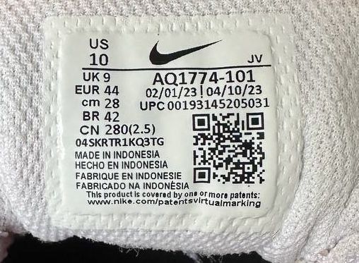 Кросівки Nike Ebernon Low Premium ‘White University Red’