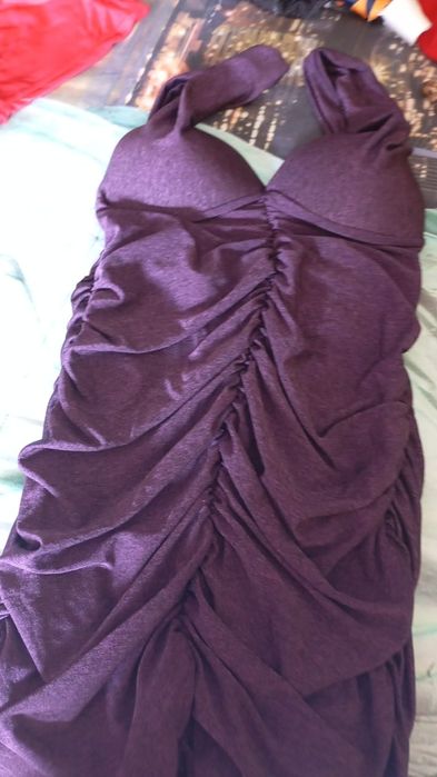 Vestido lindo violeta