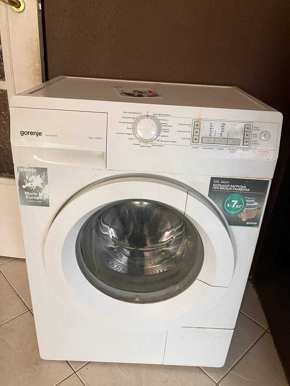 Продам Gorenje sensocare 7kg 1000 не в робочому стані