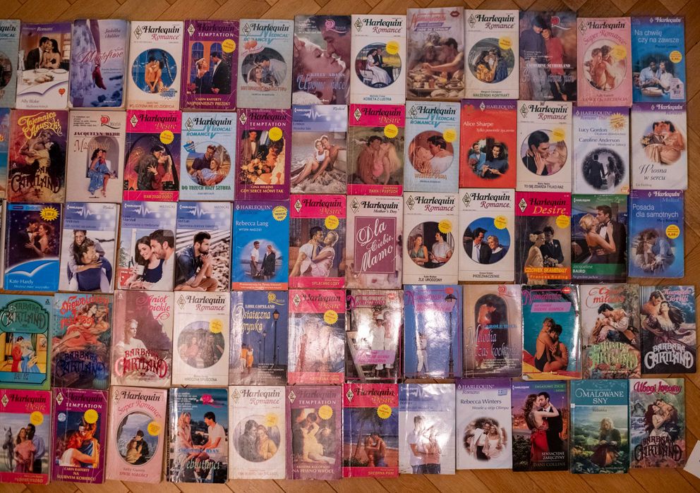 70 Harlequin Romance Desire Temptation Christina Barbara Cartland