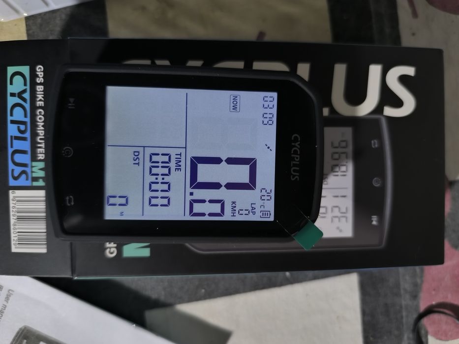 Gps bicicleta  com sensor cardiaco
