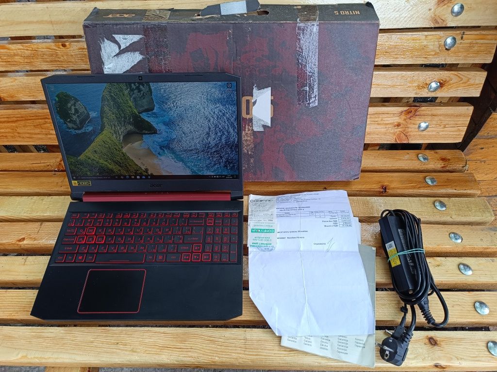 Як новий, Ігровий ноутбук ACER (Ryzen 5/16/256+1000/GTX 1650 4gb)