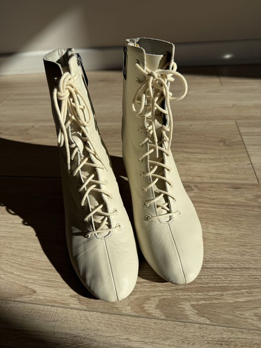 Продам ботильйони Zara шкіряні