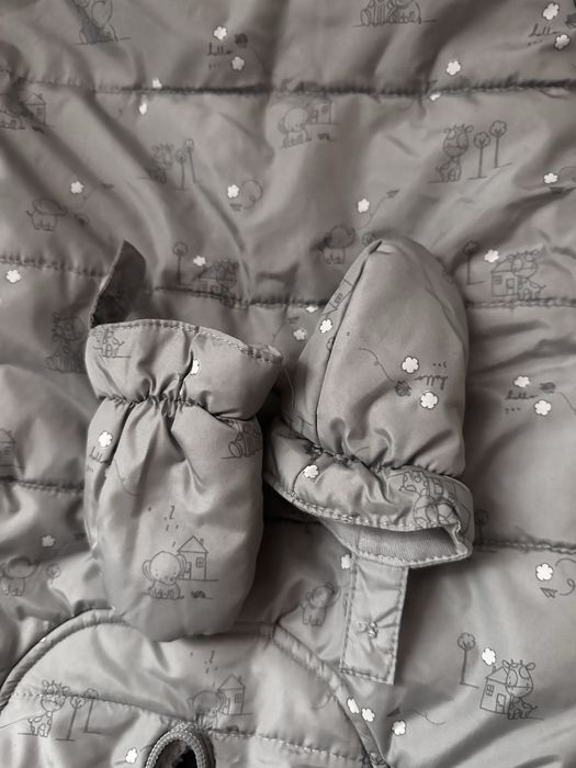 Зимовий комбинезон дитячий mothercare 68 розмір для дівчинки/хлопчика