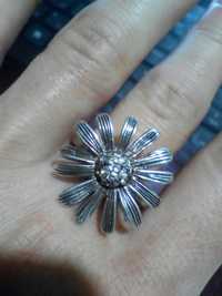 Серебро колечко кольцо серебряное фианиты