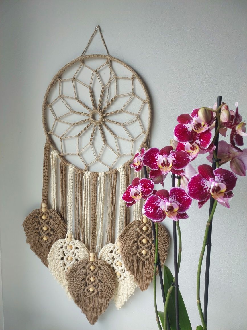 Caçador de Sonhos em Macramé