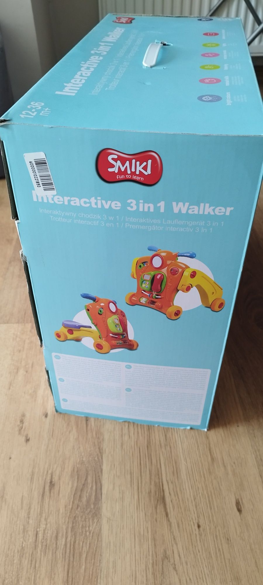 Pchacz/jeździk Smiki