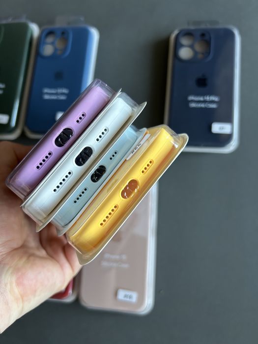 Чохол Silicone case Full Camera IPhone 15 pro max захист камери айфон