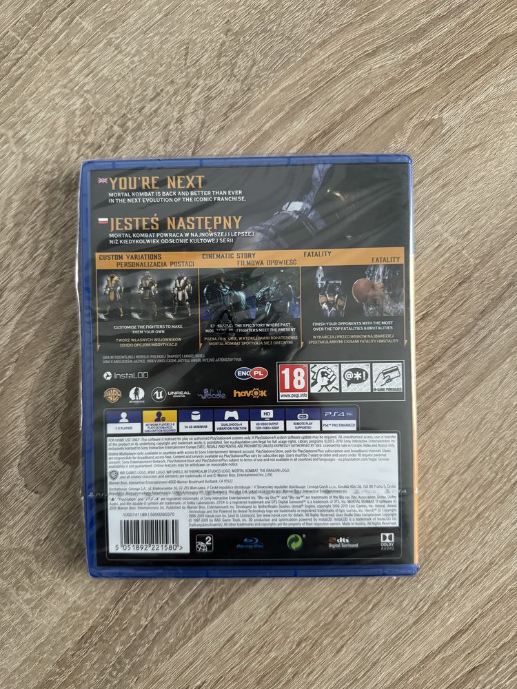 Mortal Kombat 11 PS4 nowa w folii polska wersja