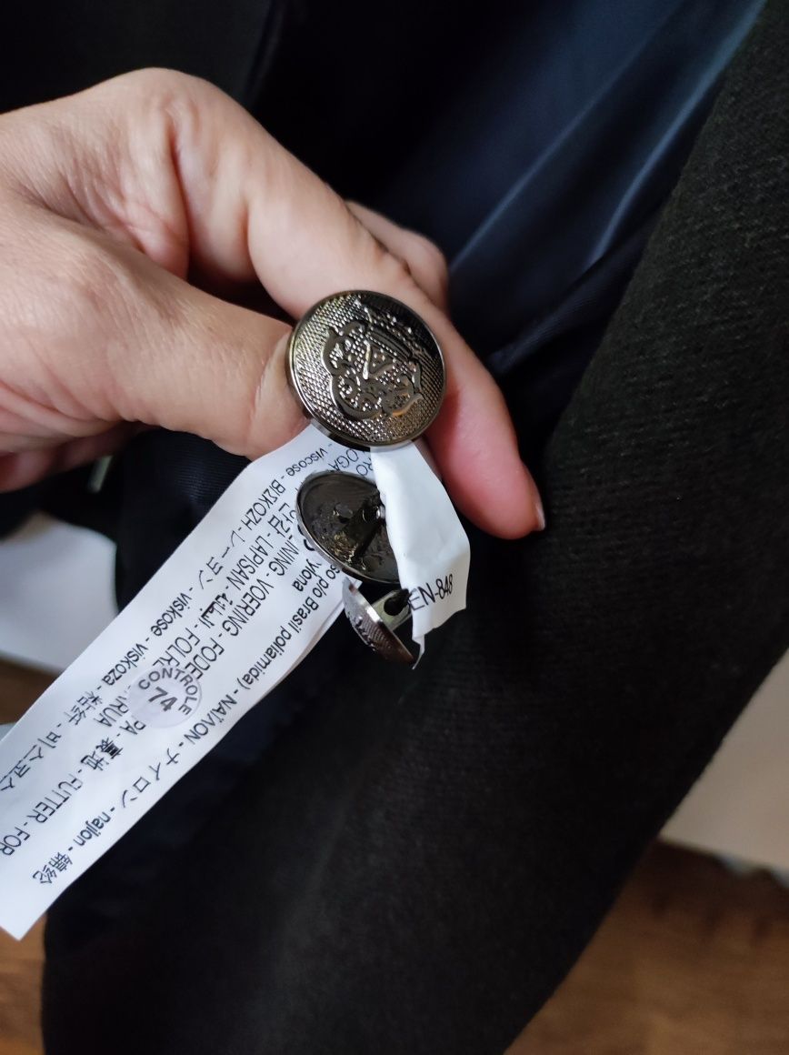 Zara limitowana marynarka z wełną M/L