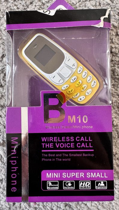 Mini telefon 2 karty sim