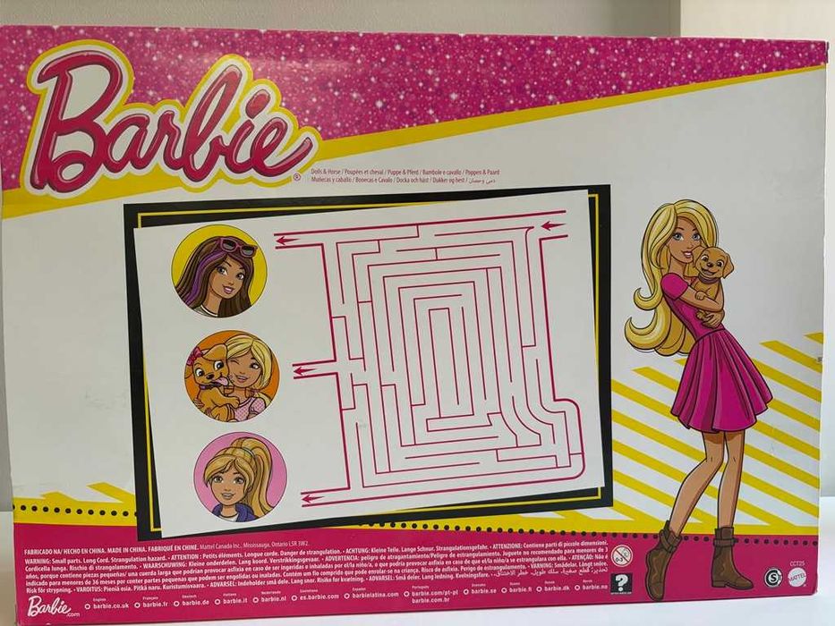 Nowy Barbie zestaw stadnina Barbie, Stacie + koń