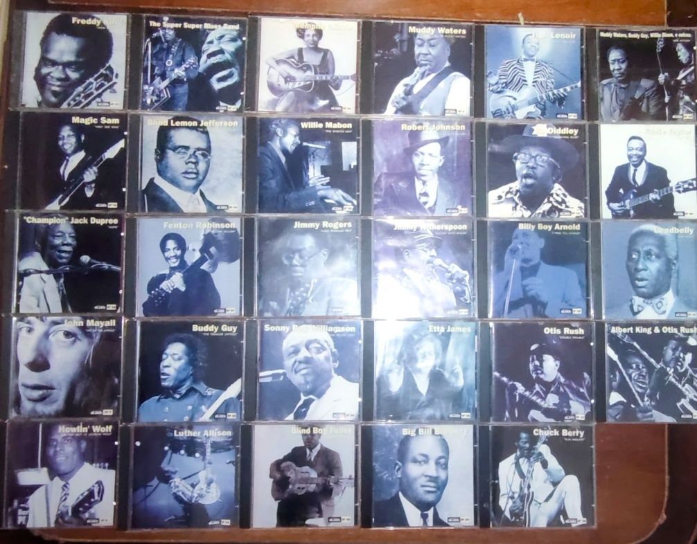 Lote de CD - Mestres do Blues 29 Unidades