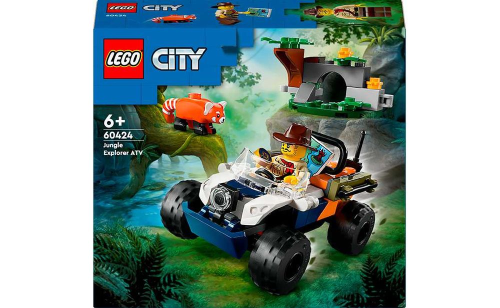 Lego City 60424 Исследователь джунглей. В наличии
