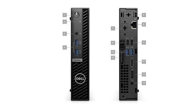 Dell 7010 tiny - i5 13600T, 16gb, nvme 256g