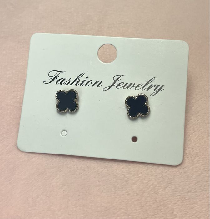 Серьги ванклиф van cleef клевер