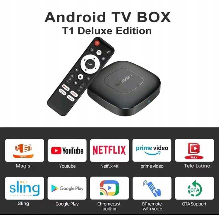 Smart Box ANDROID Netflix YOUTUBE Google Play