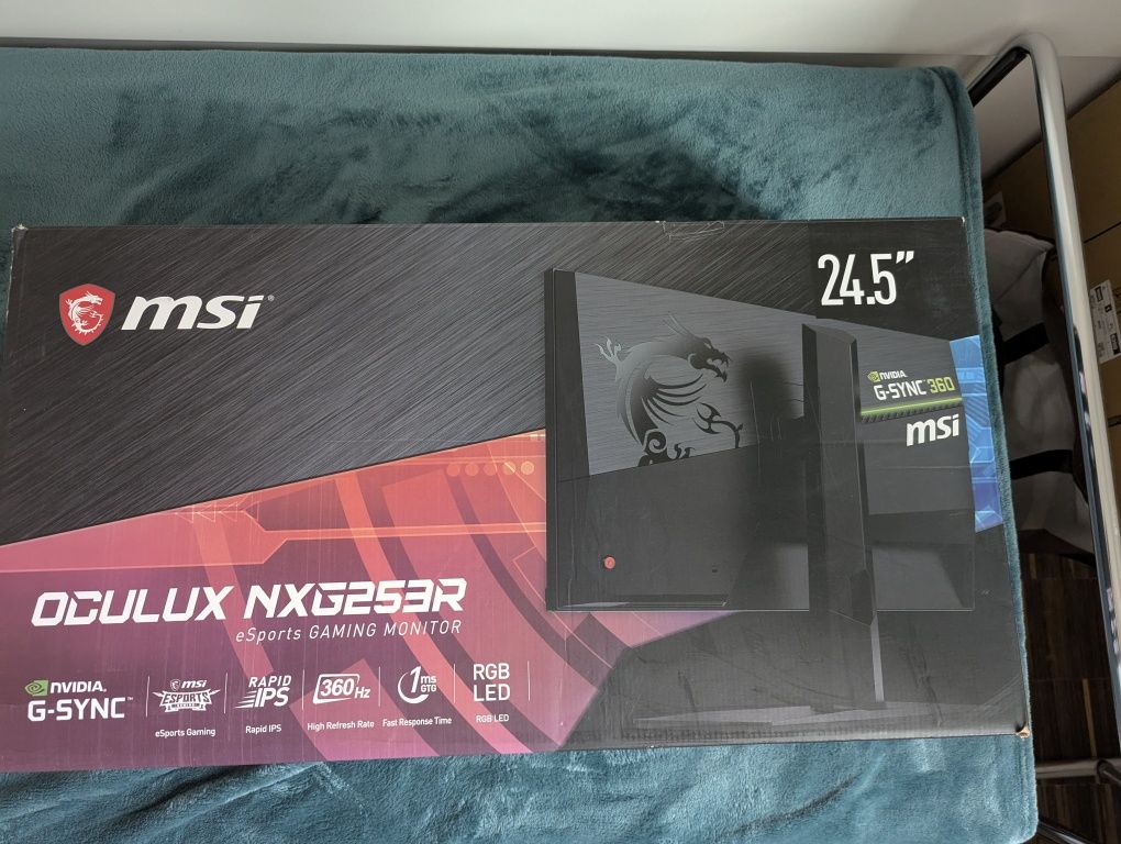 Monitor MSI Oculux NXG253R 360hz