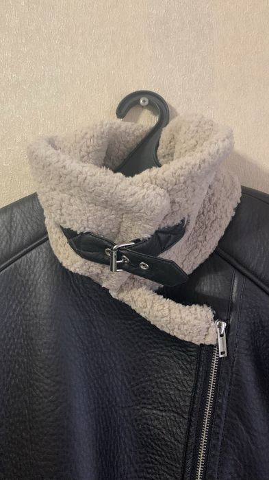 Куртка авіатор зимня довга