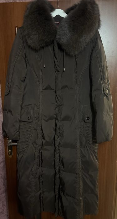 Пальто пуховик хл
