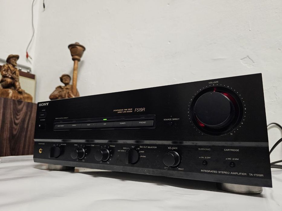 Wzmacniacz stereo Sony TA-F 519 R, 2x 105