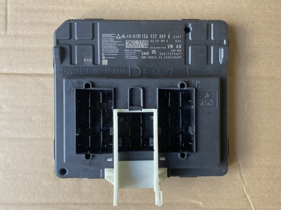 BCM Volkswagen ID.4 Body Control Module ECU 1EA937089Q Розборка