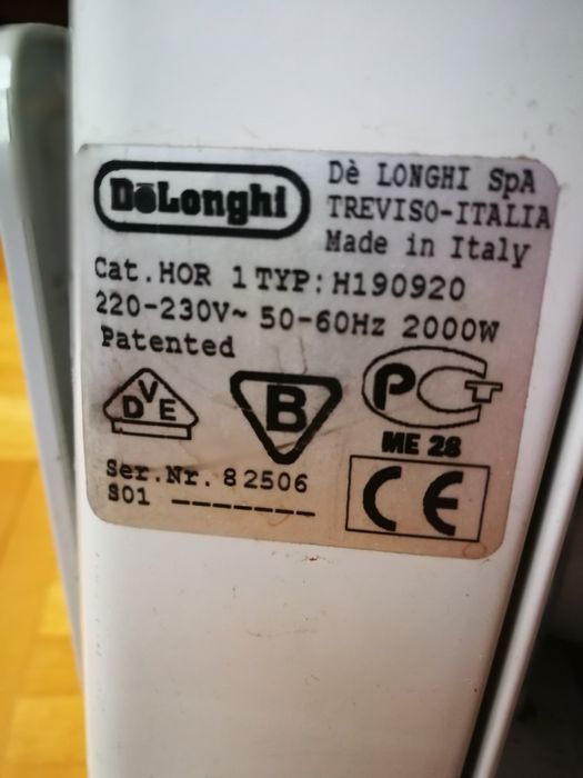 Grzejnik olejowy z termostatem