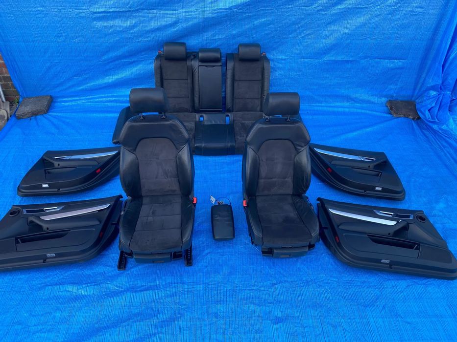 FOTEL FOTELE KANAPA BOCZKI PODŁOKIETNIK WNĘTRZE KOMPLET A6 C6 KOMBI AVANT