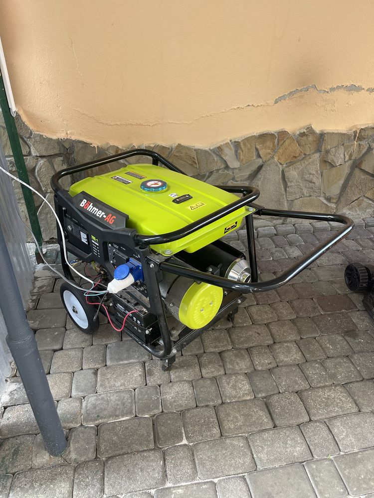 Бензиновий генератор Bohmer-AG WX-7000K-e 7 кВт