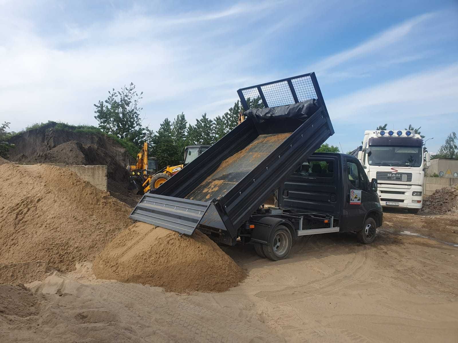Sprzedam piasek płukany - do betonu - Transport