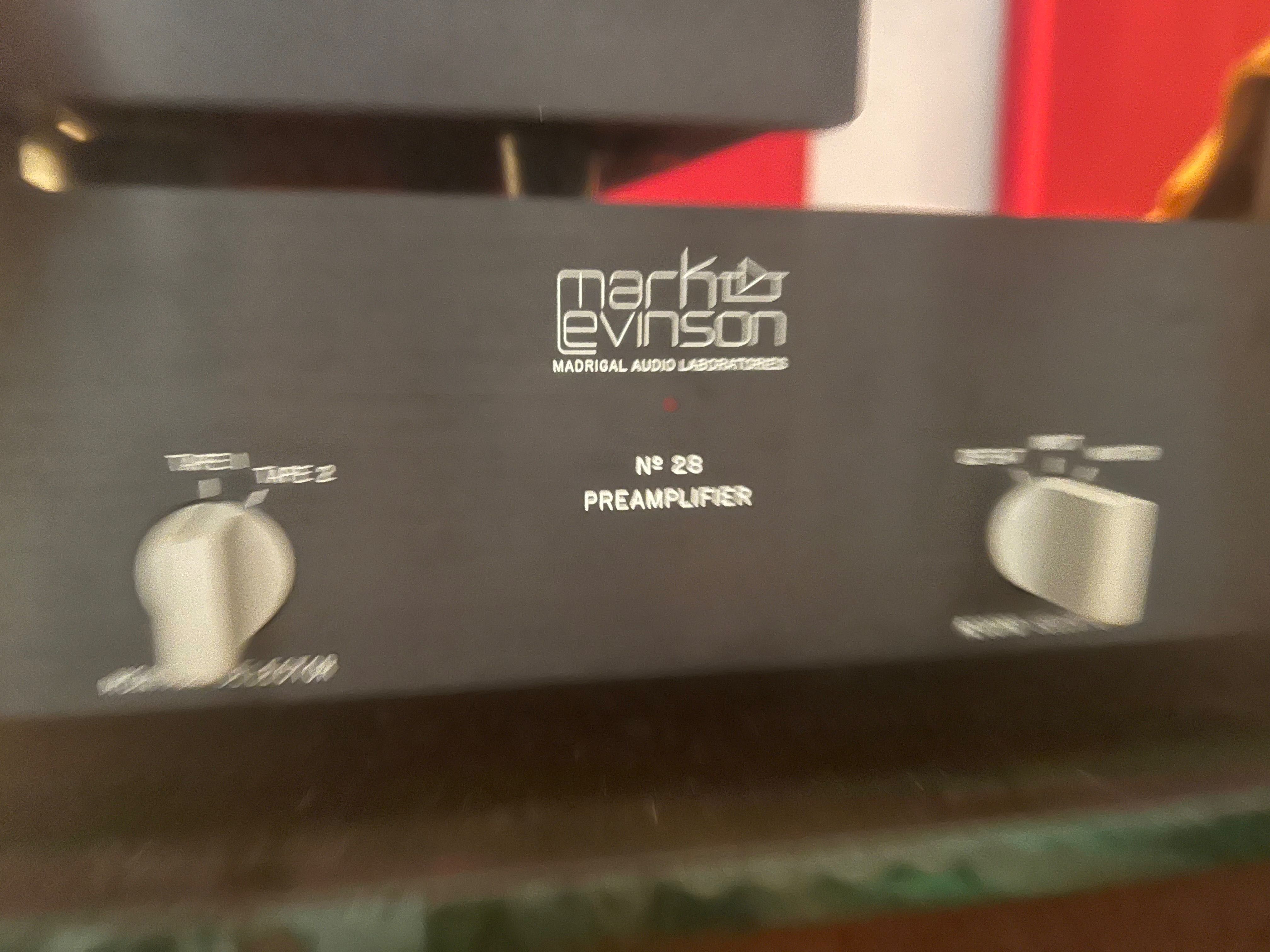 Mark Levinson Pré amplificador