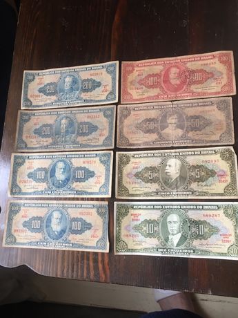 Brazylia banknoty stare