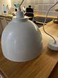 Lampa wisząca biala