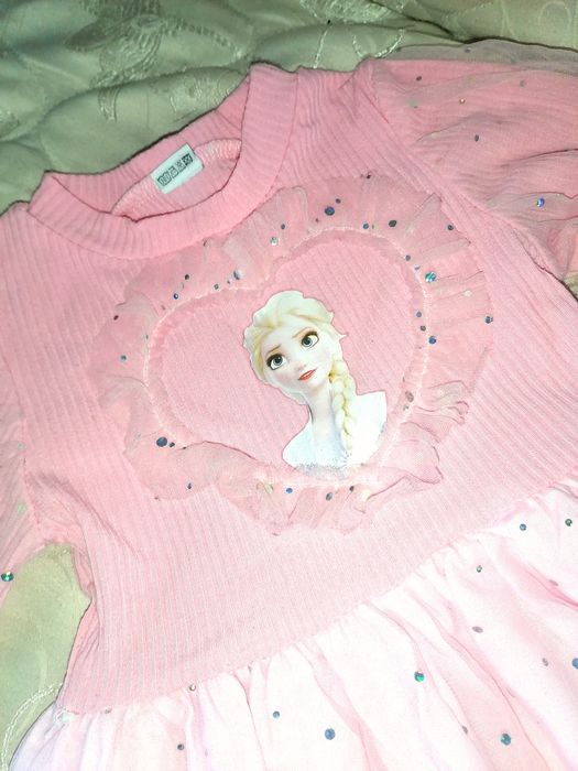 Сукня для дівчинки "Крижане серце"