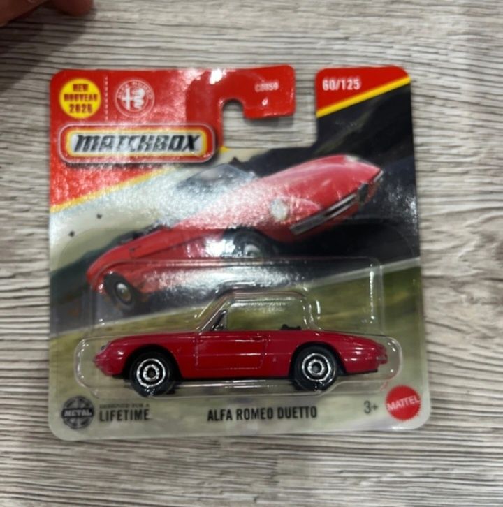 Alfa romeo duetto matchbox