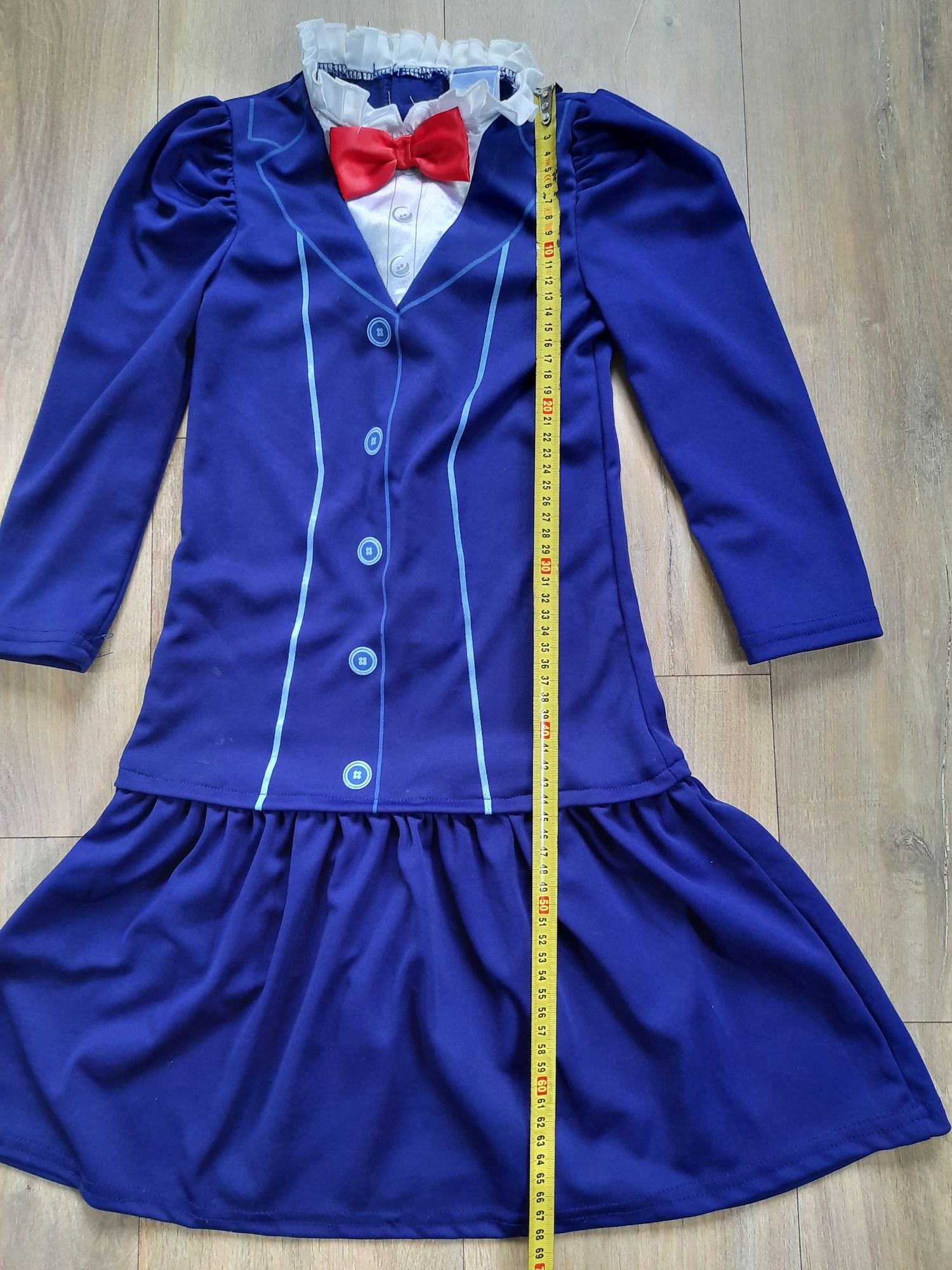 Sukienka Mary Poppins 5-6 lat bal przebierańców strój przebranie