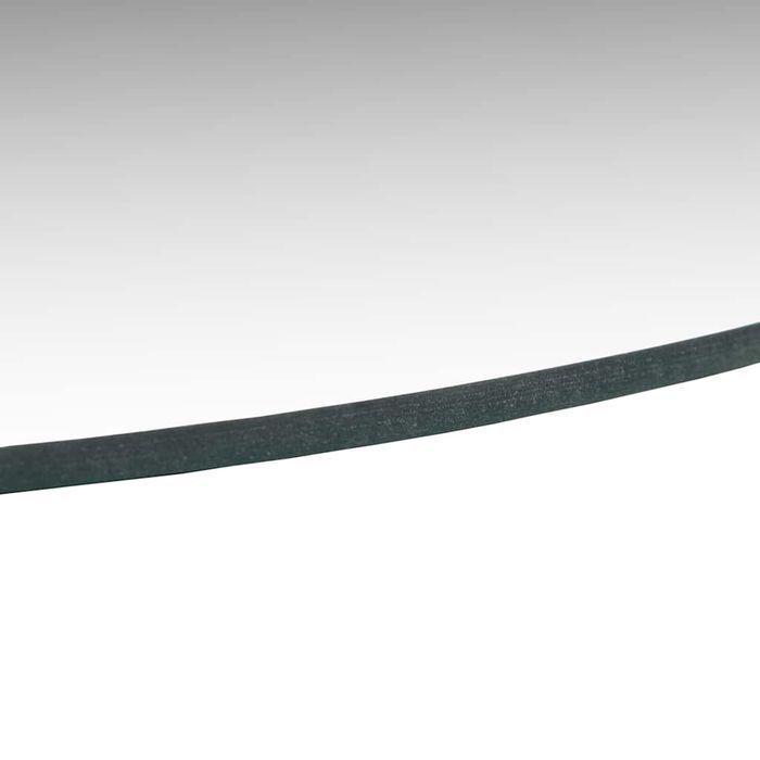 Vidaxl Lustro Ścienne Z Lampkami Led, Okrągłe, Szklane