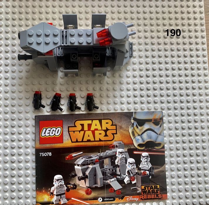 Lego Star Wars minifigures / set 75078