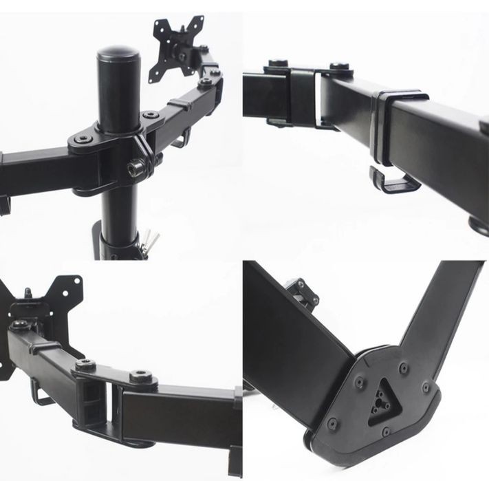 Suporte duplo para monitores . Novo . Embalado . Entrega imediata