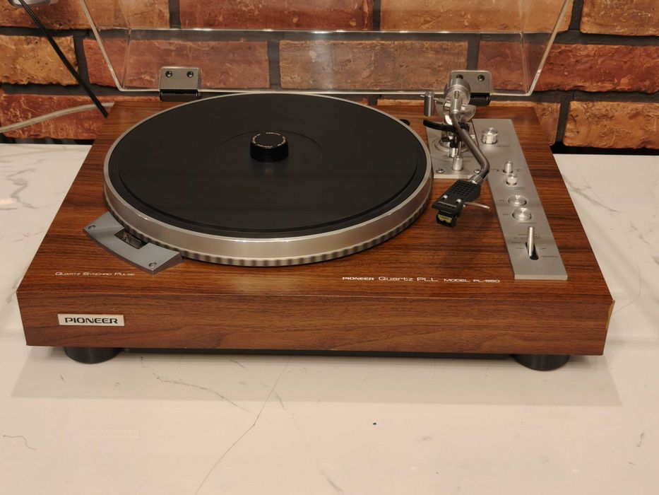 PIONEER PL-550 ! Flagowy gramofon Direct Drive Quartz ! Wer Europejska