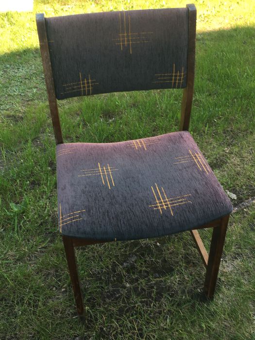 Krzesło Vintage 6 sztuk do renowacji Rzeszowskie Fabryki Mebli