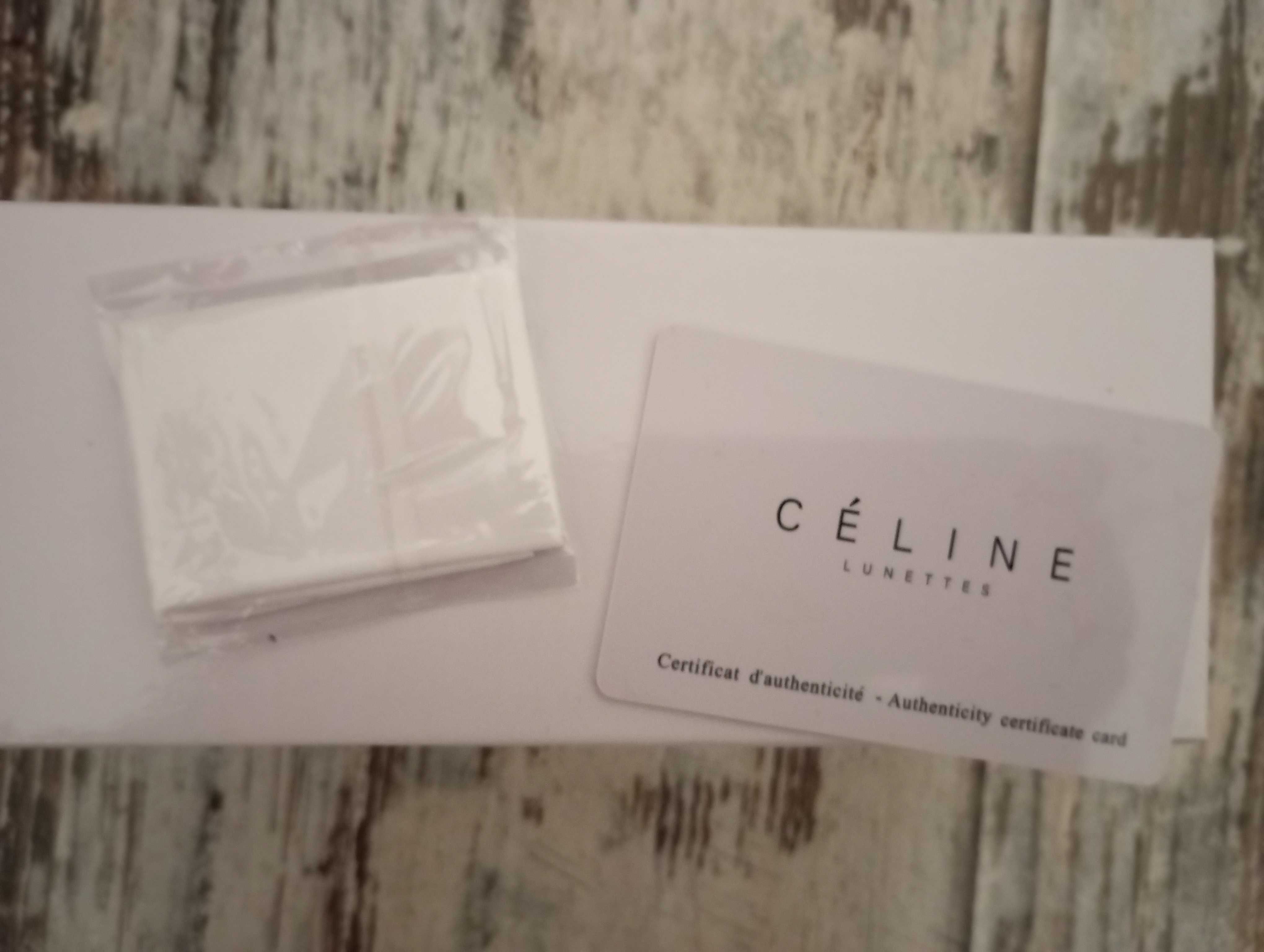 Okulary przeciwsłoneczne Celine.Klasyczny model.