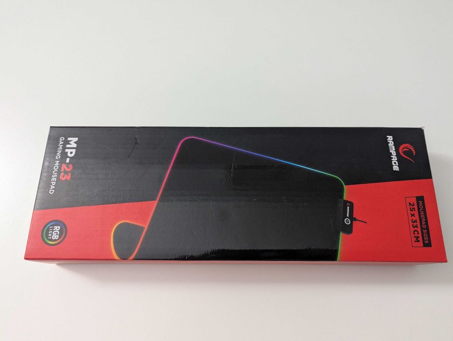 GAMINGOWA Podkładka Pod Mysz Rampage MP-23 RGB Świecąca LED Nowa
