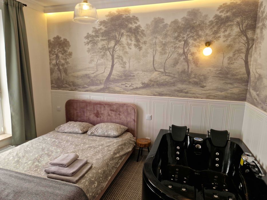 Nowy Apartament z jacuzzi w pokoju w centrum miasta