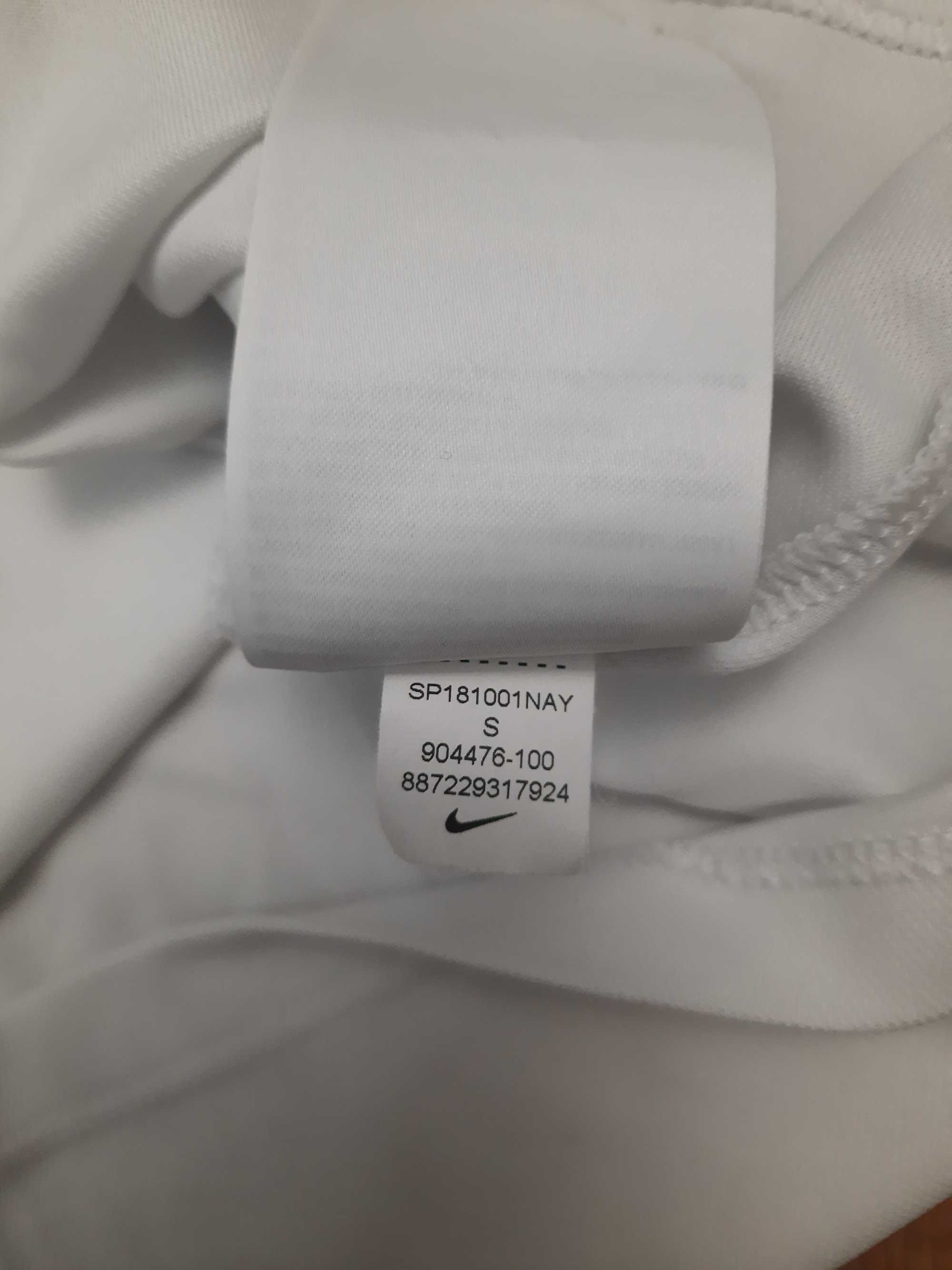 Koszulka Polo biała tshirt Nike rozmiar S