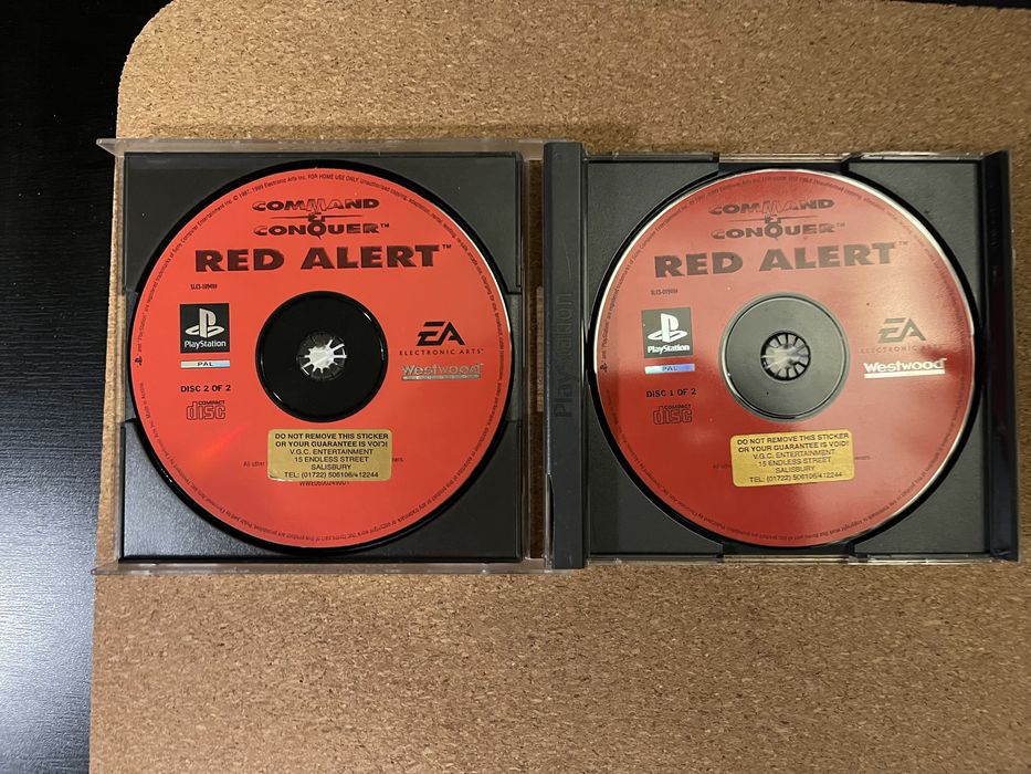 Command & Conquer Red Alert Playstation 1 PSX
